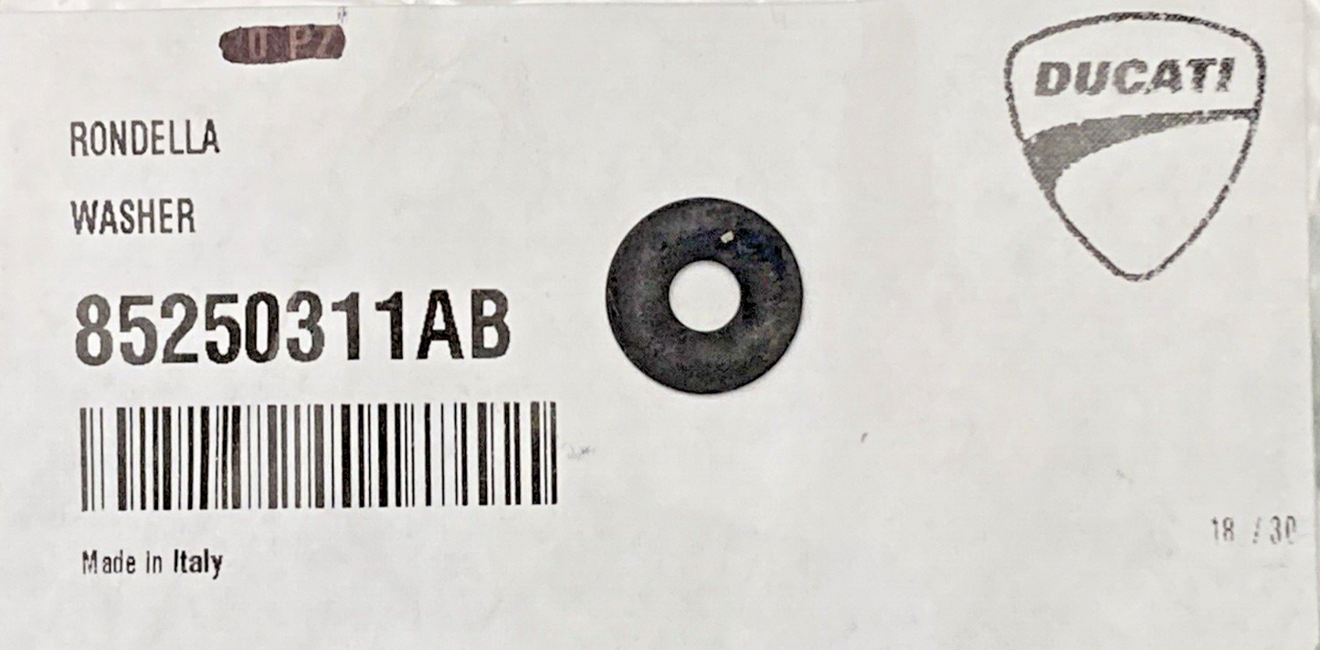 NEW GENUINE DUCATI 85250311AB WASHER 3X15X1.2