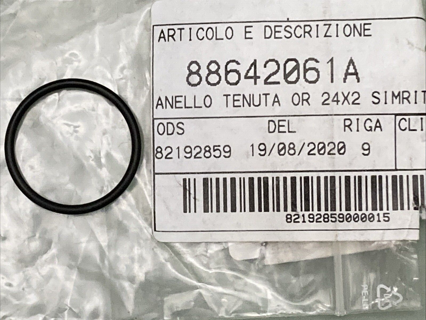 NEW GENUINE DUCATI 88642061A O-RING 24X2