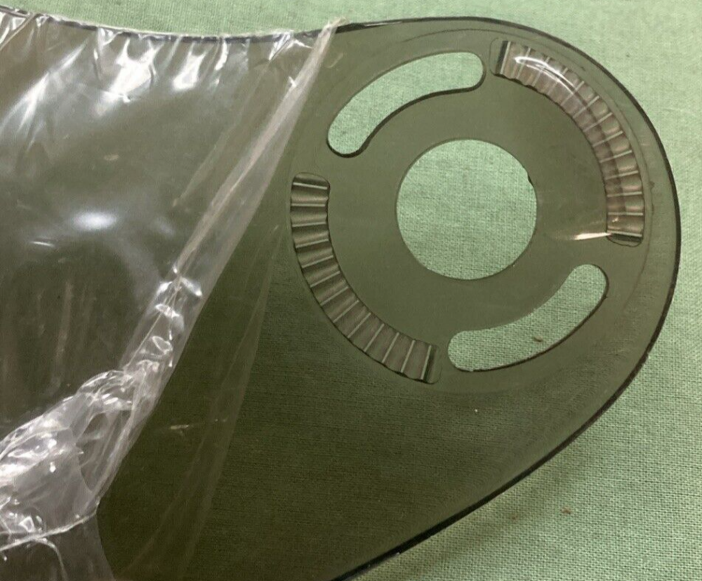 NEW ASHI 36-9081 HELMET VISOR FACE SHIELD SMOKE