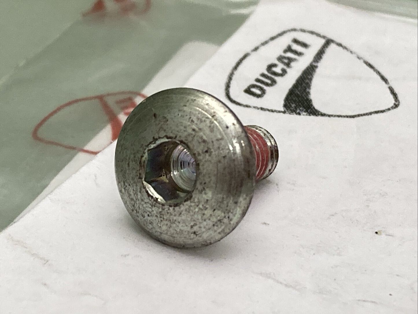 NEW GENUINE DUCATI 77914401B SCREW TBEI M6X15