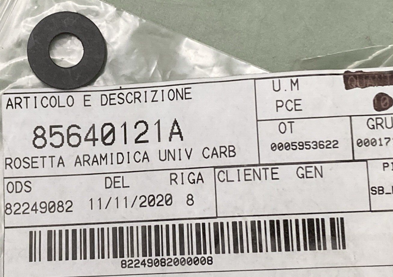 QTY 2 NEW GENUINE DUCATI 85640121A WASHER
