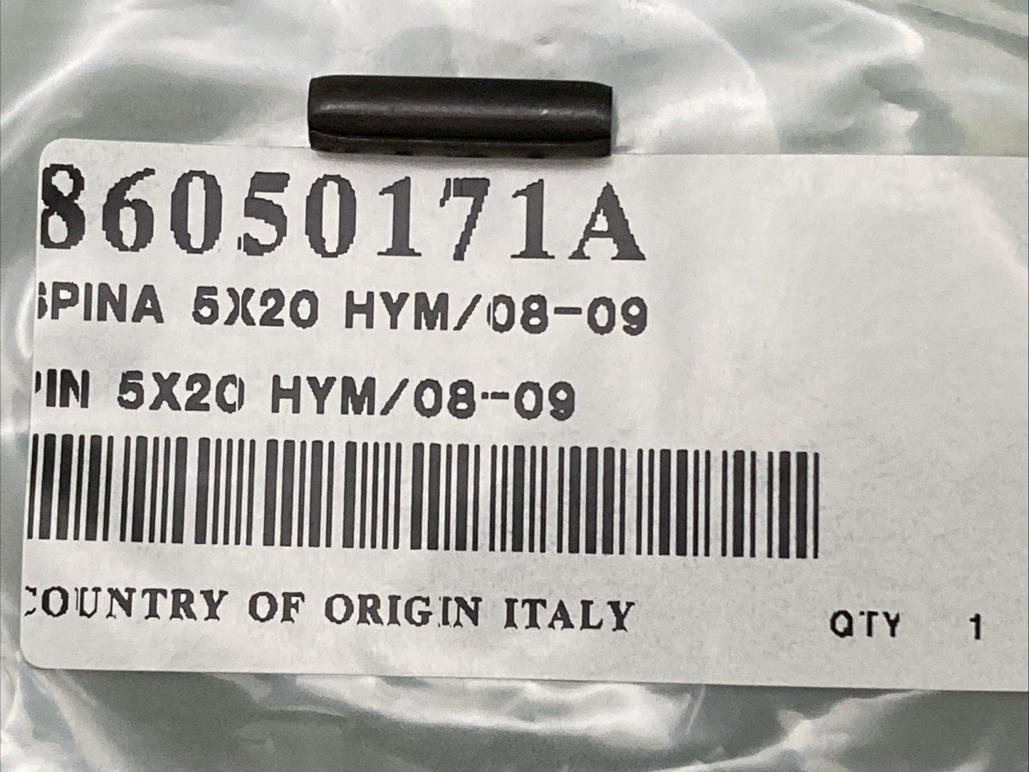 NEW REPLACES DUCATI 86050171A PIN, SPRING