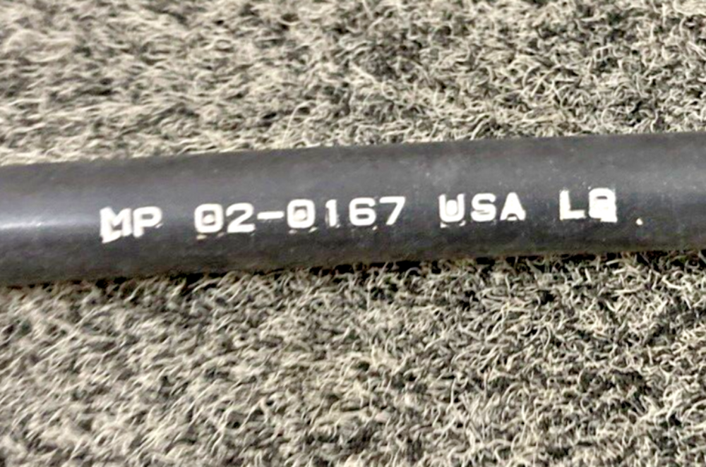 NEW MOTION PRO 02-0167 BLACK VINYL FRONT BRAKE CABLE