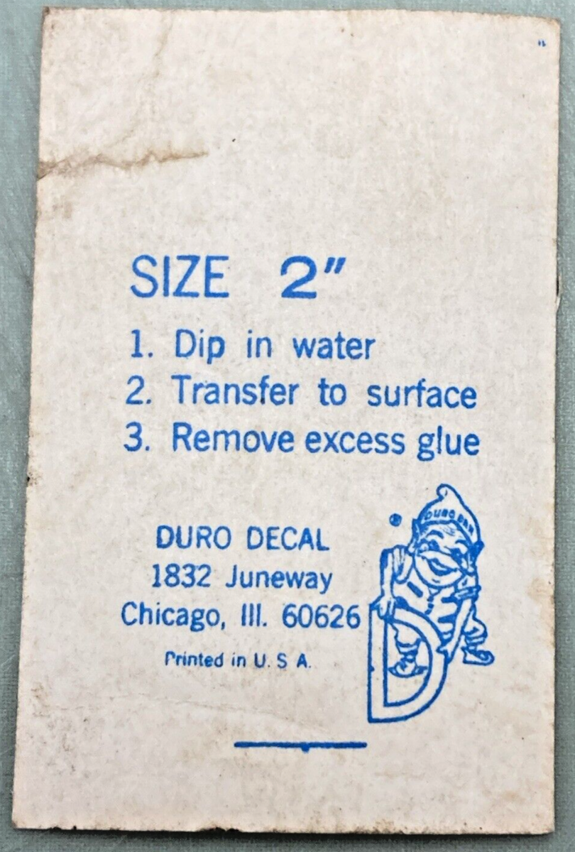 NEW DURO DECAL CO 2" NUMBERS 3 AND 6 BLACK AND GOLD