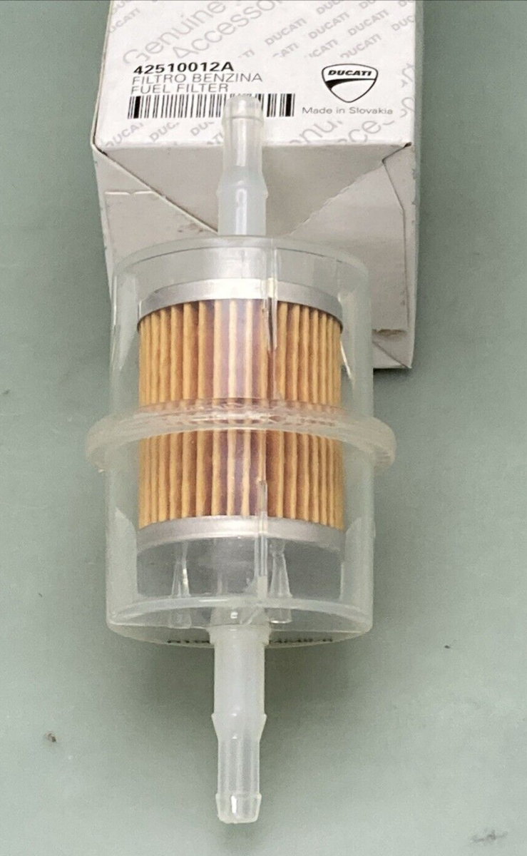NEW GENUINE DUCATI 42510012A FUEL FILTER