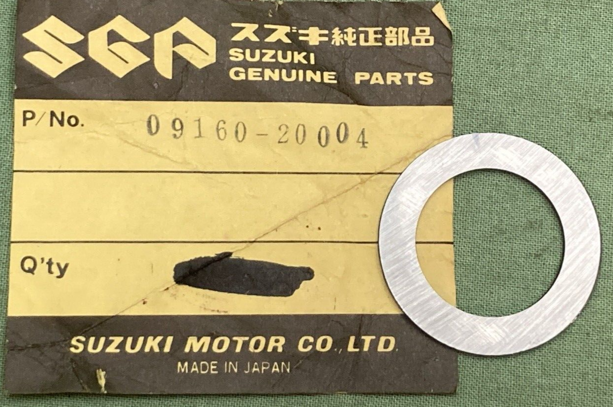 NEW GENUINE SUZUKI 09160-20004 Washer KICK STARTER SHAFT THRUST 30.5x20x1.0