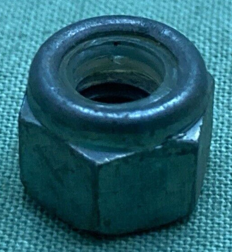 QTY 2 NEW GENUINE SUZUKI 09159-06018 NUT REAR SWINGING ARM