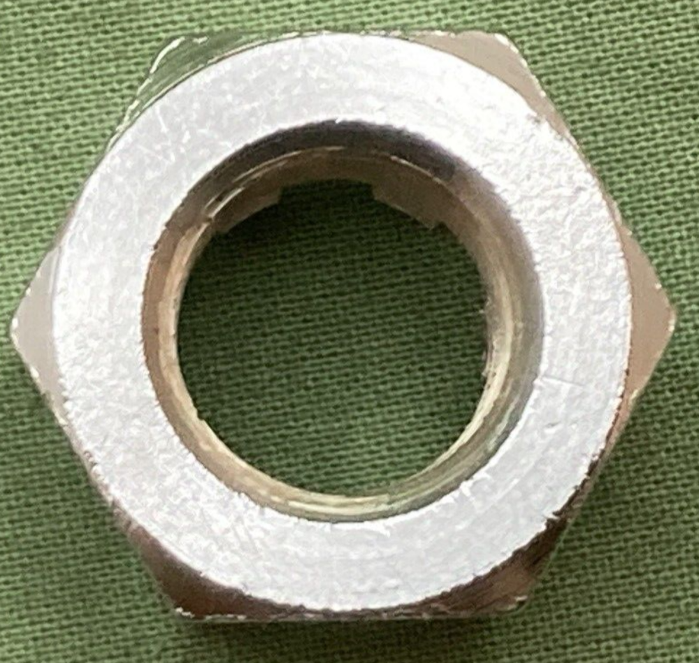 NEW GENUINE SUZUKI 09141-14001 NUT CASTLE FRONT WHEEL