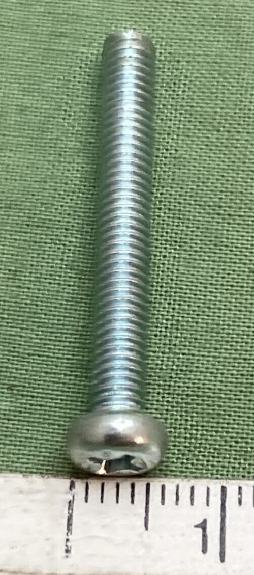 QTY 2 NEW REPLACES SUZUKI 09125-04023 SCREW 4X30 MAGENTO CROSS HEAD