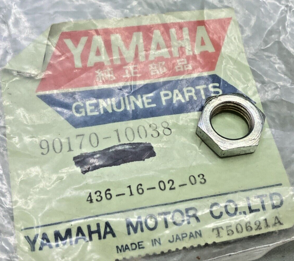 QTY 3 NEW GENUINE YAMAHA 90170-10038 NUT, HEXAGON
