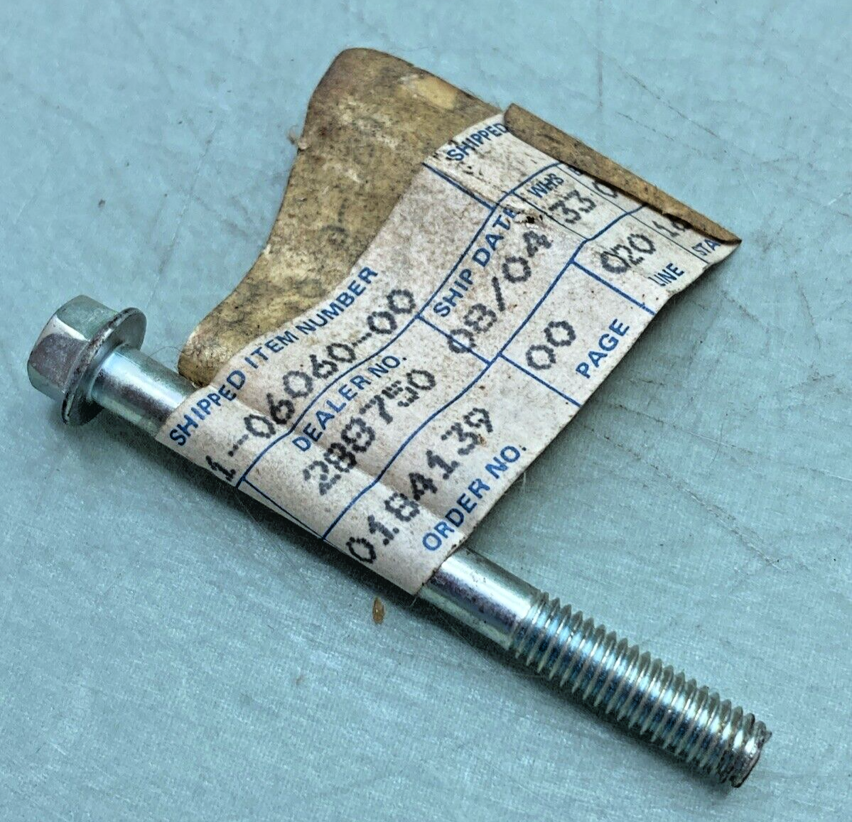 NEW REPLACES YAMAHA 95021-06060-00 BOLT, SMALL FLANGE