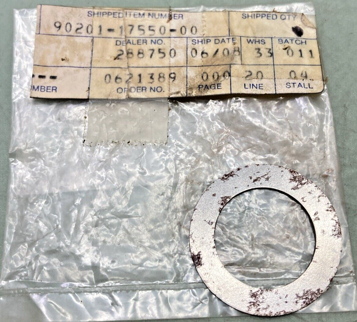 NEW REPLACES YAMAHA 90201-17550-00 WASHER, PLATE