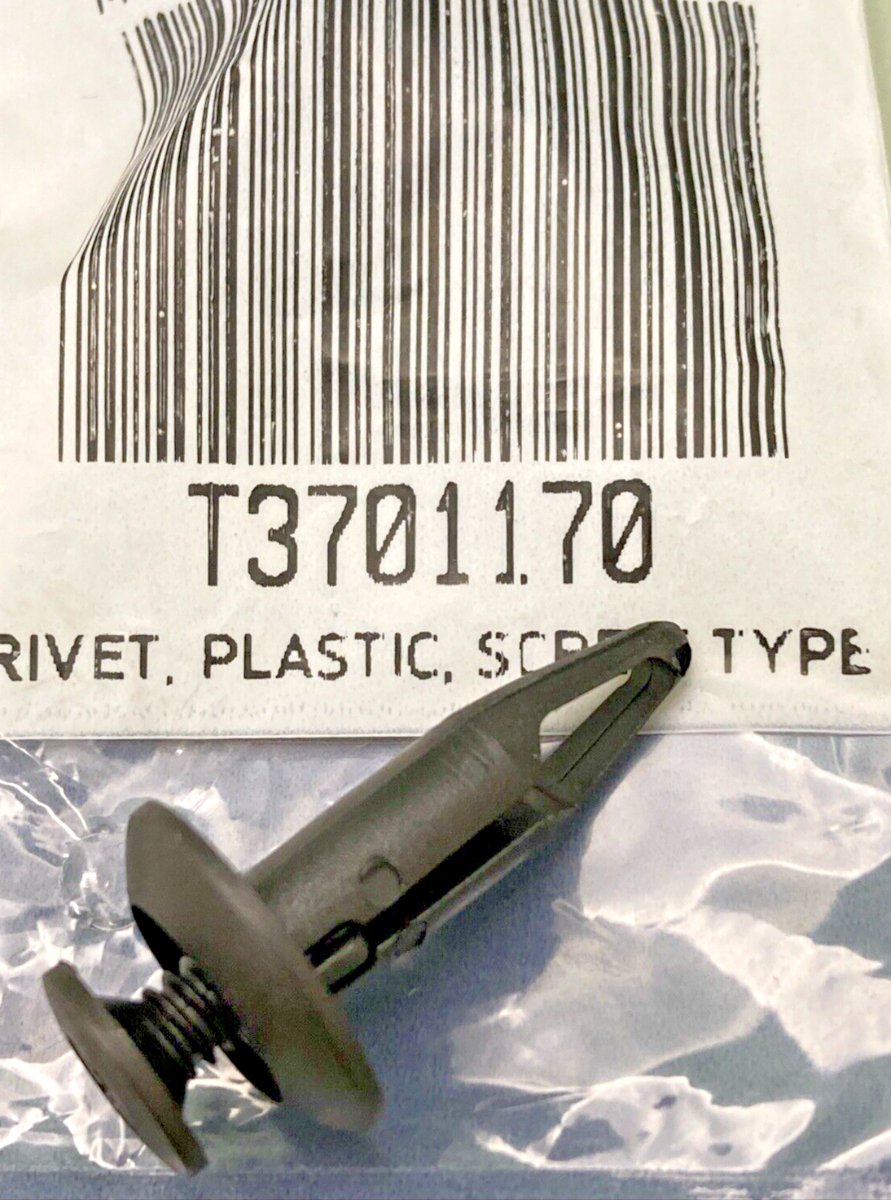 NEW GENUINE TRIUMPH T3701170 Rivet, Plastic, Screw Type