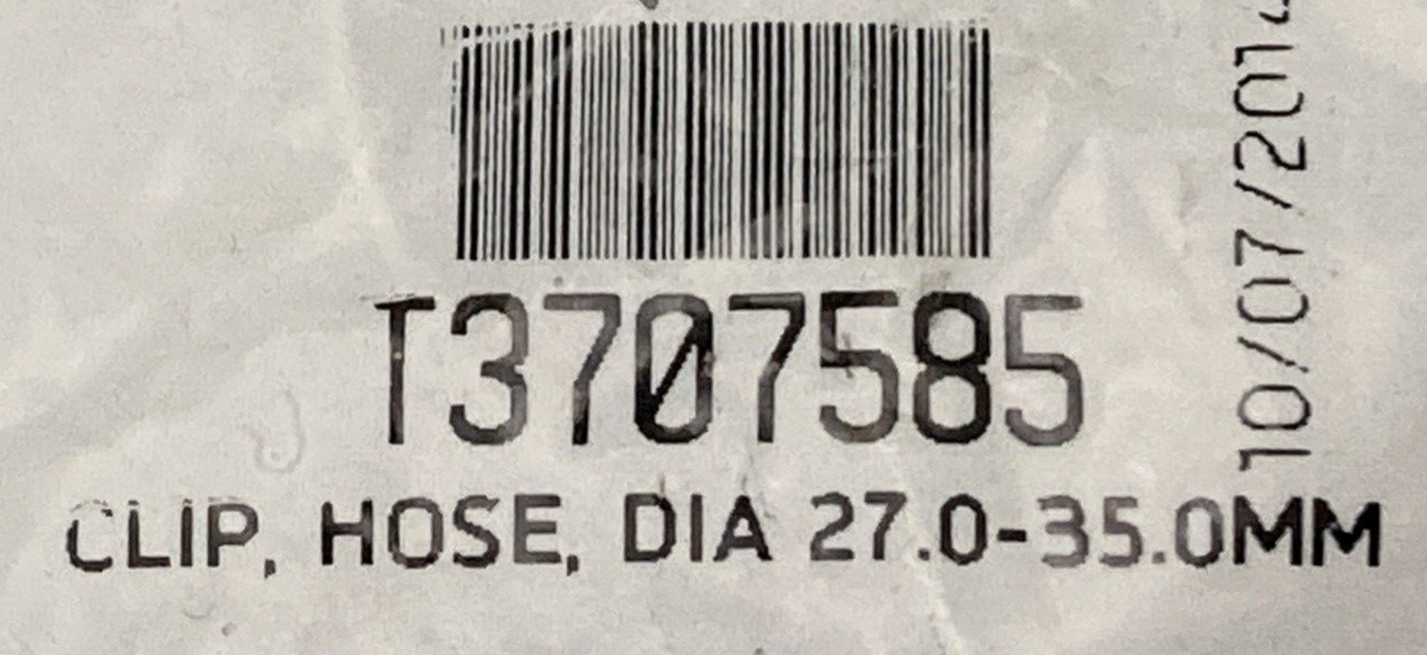 NEW GENUINE TRIUMPH T3707585 Clip, Hose, Dia 27 - 35