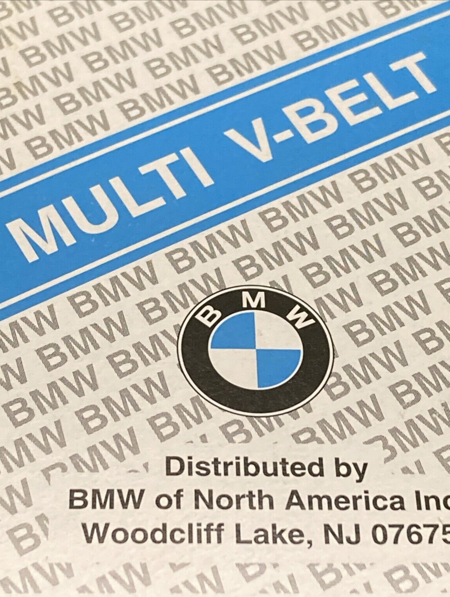 NEW REPLACES BMW 12 317 690 571 Alternator Drive BELT 12317690571