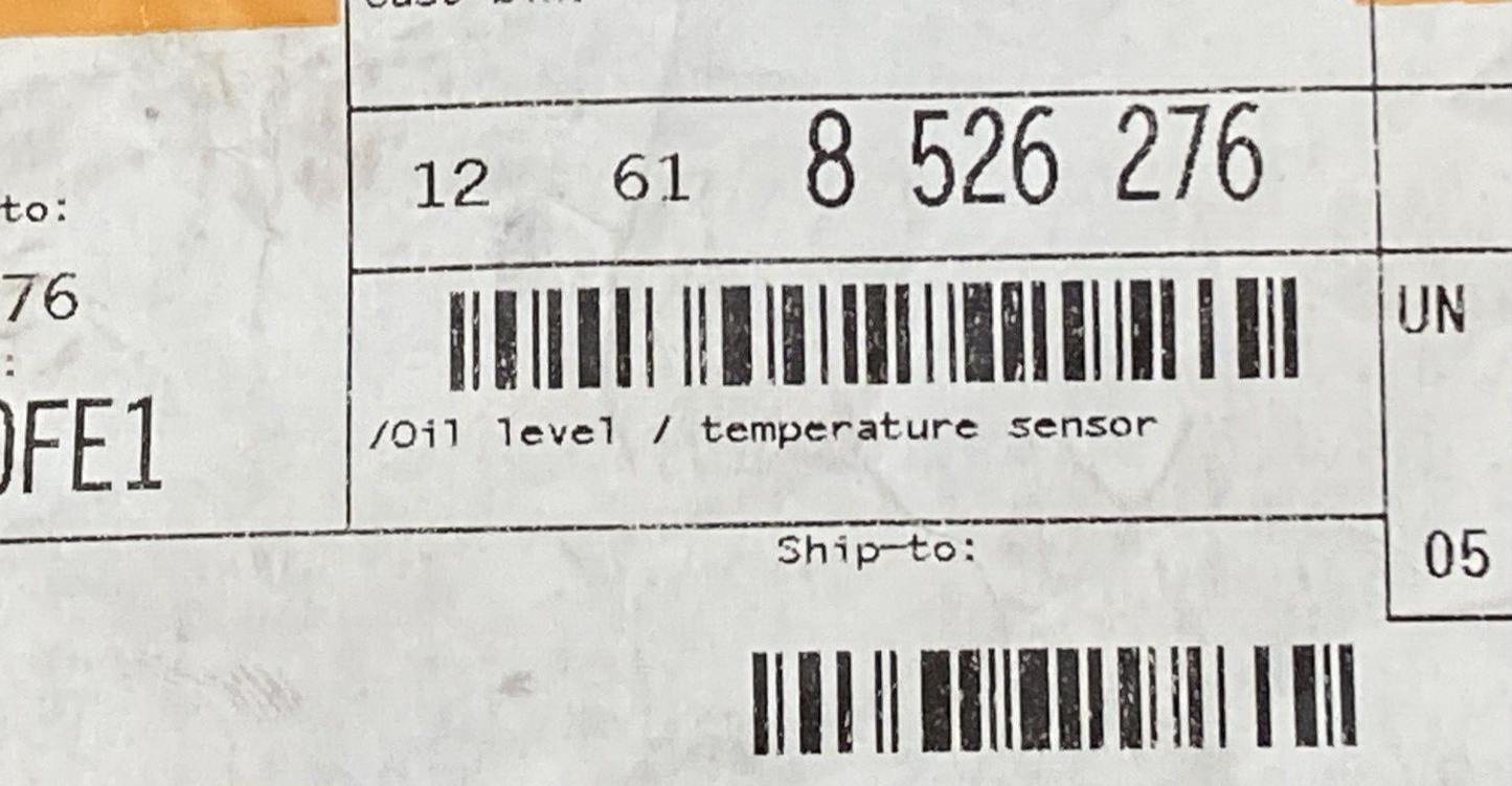 NEW REPLACES BMW 12 61 8 526 276 Oil level temperature sensor 12618526276