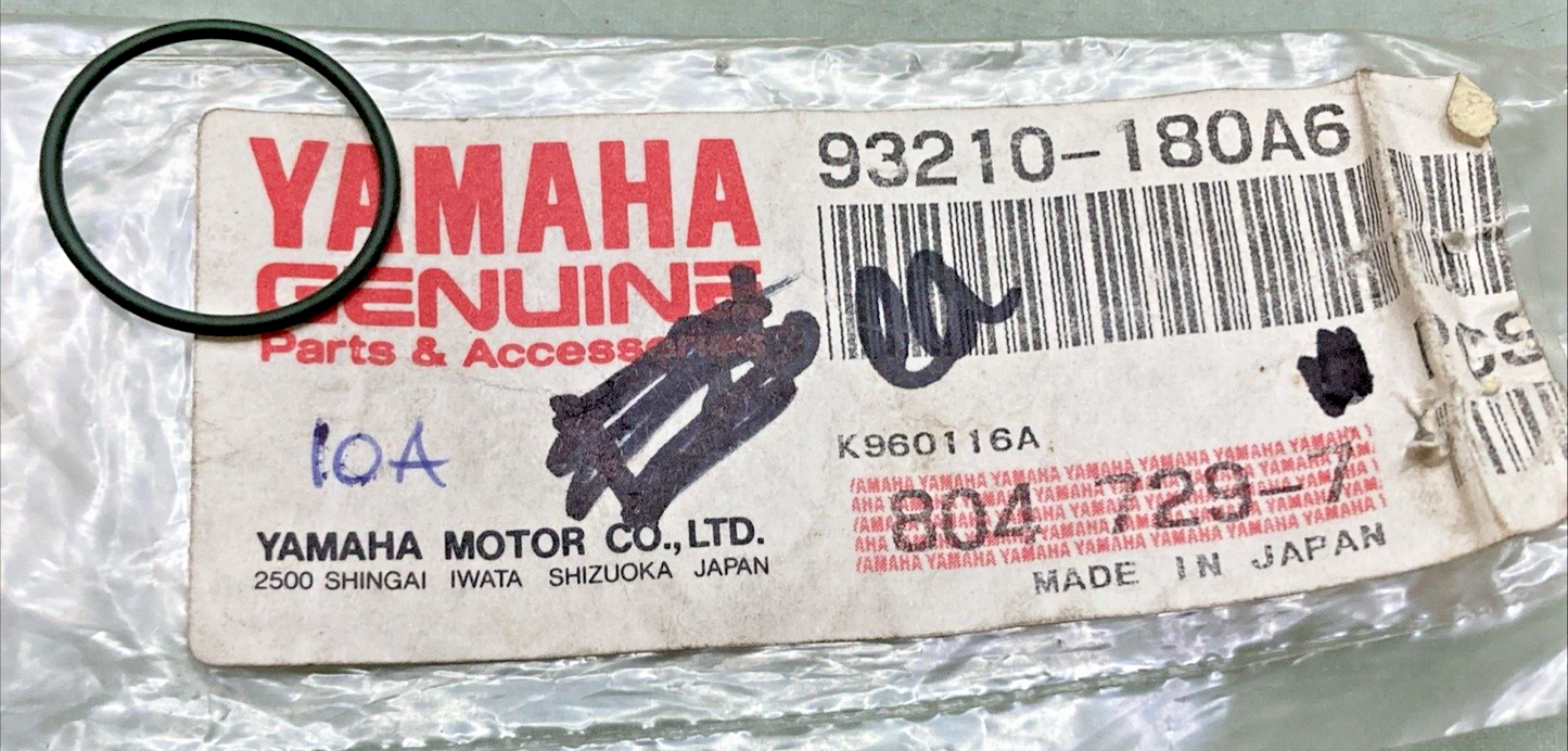 QTY 2 NEW GENUINE YAMAHA 93210-180A6 O-RING