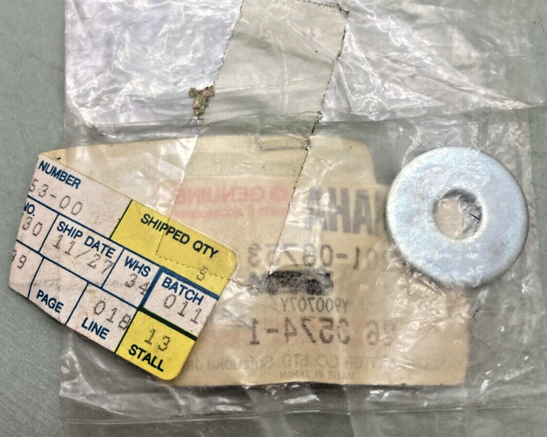 NEW GENUINE YAMAHA 90201-08753-00 WASHER, PLATE
