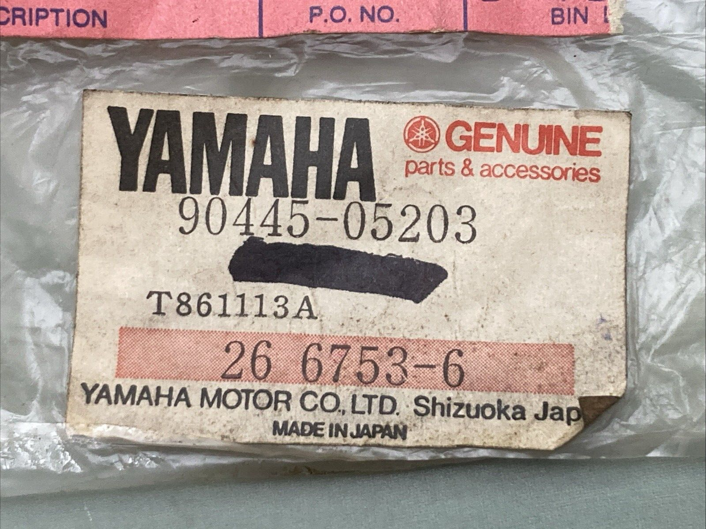 NEW GENUINE YAMAHA 90445-05203 HOSE CARBURETOR