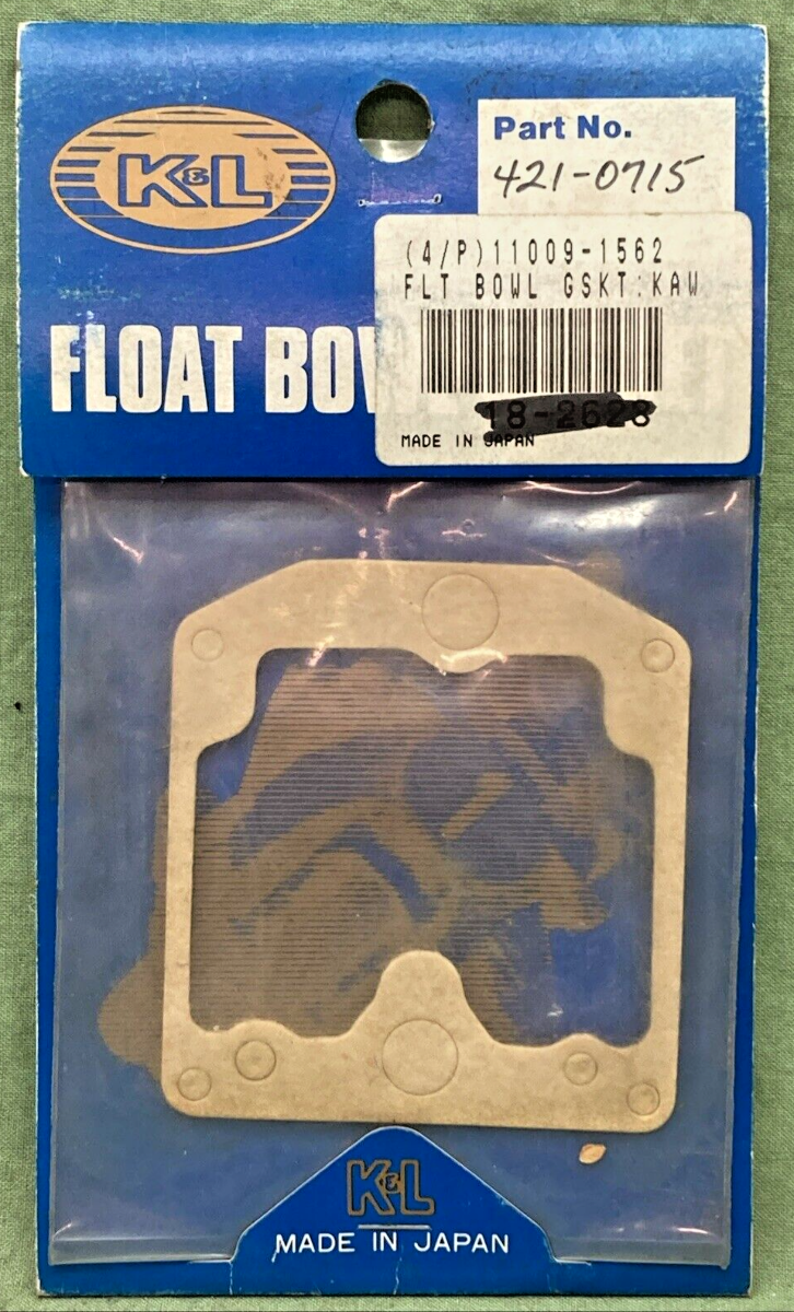 QTY 4 NEW K&L 11009-1562 GASKET FOR KAWASAKI