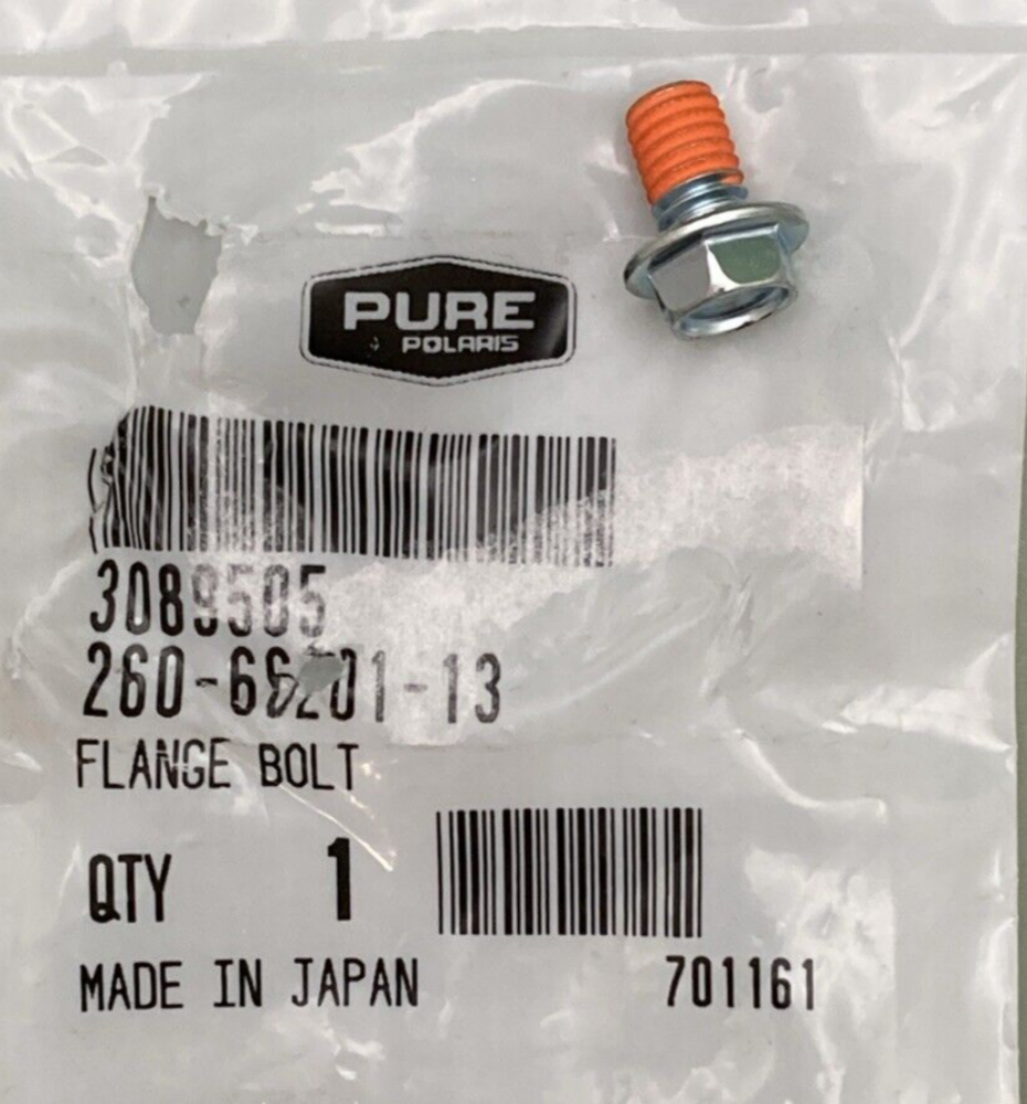 NEW GENUINE POLARIS 3089505 Bolt, Flange