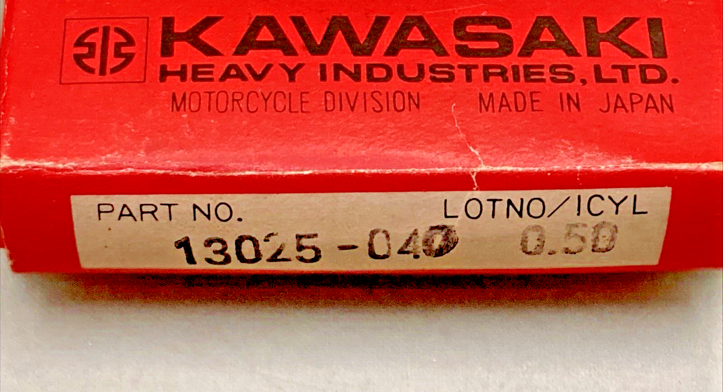 NEW GENUINE KAWASAKI 13025-040 PISTON Ring Set 0.50