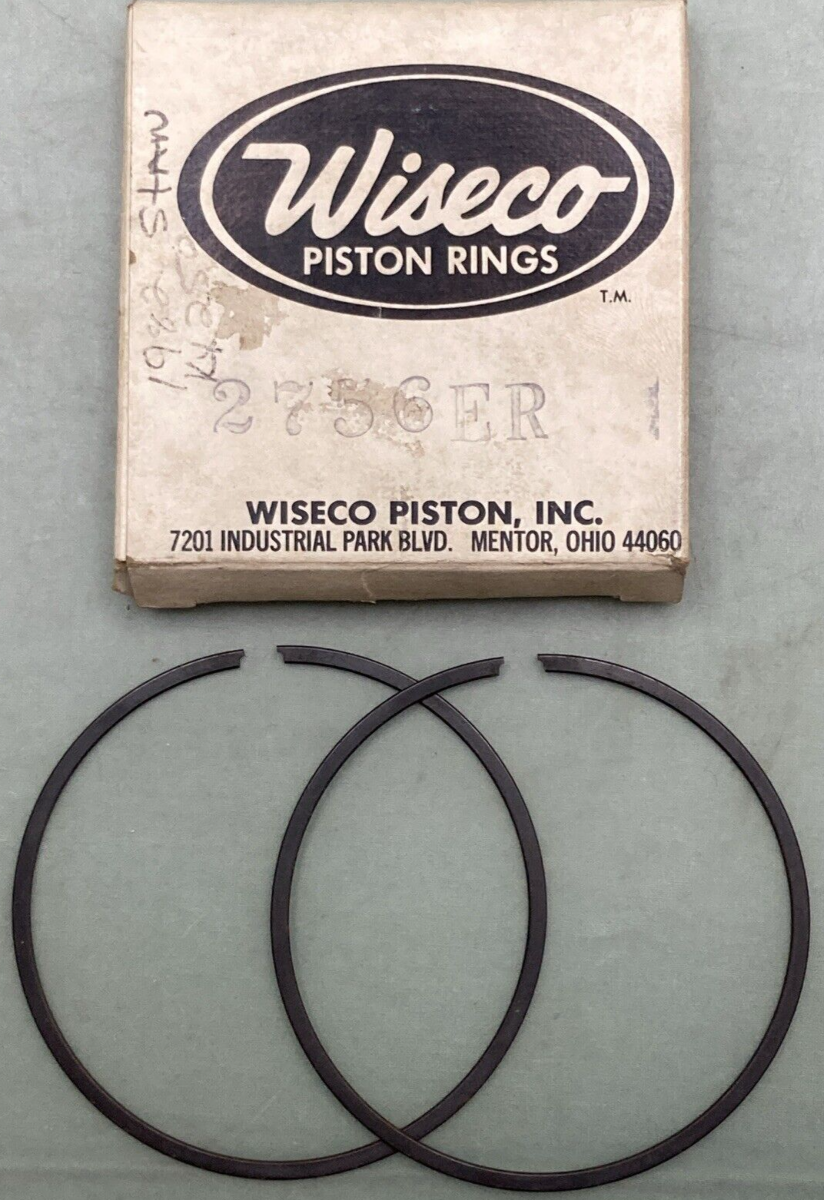 NEW GENUINE WISECO 2756ER PISTON RING SET