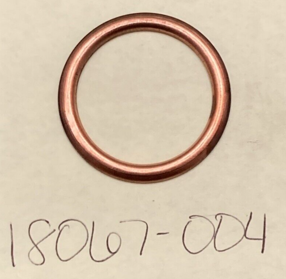 NEW REPLACES KAWASAKI 18067-004 GASKET EXHAUST PIPE