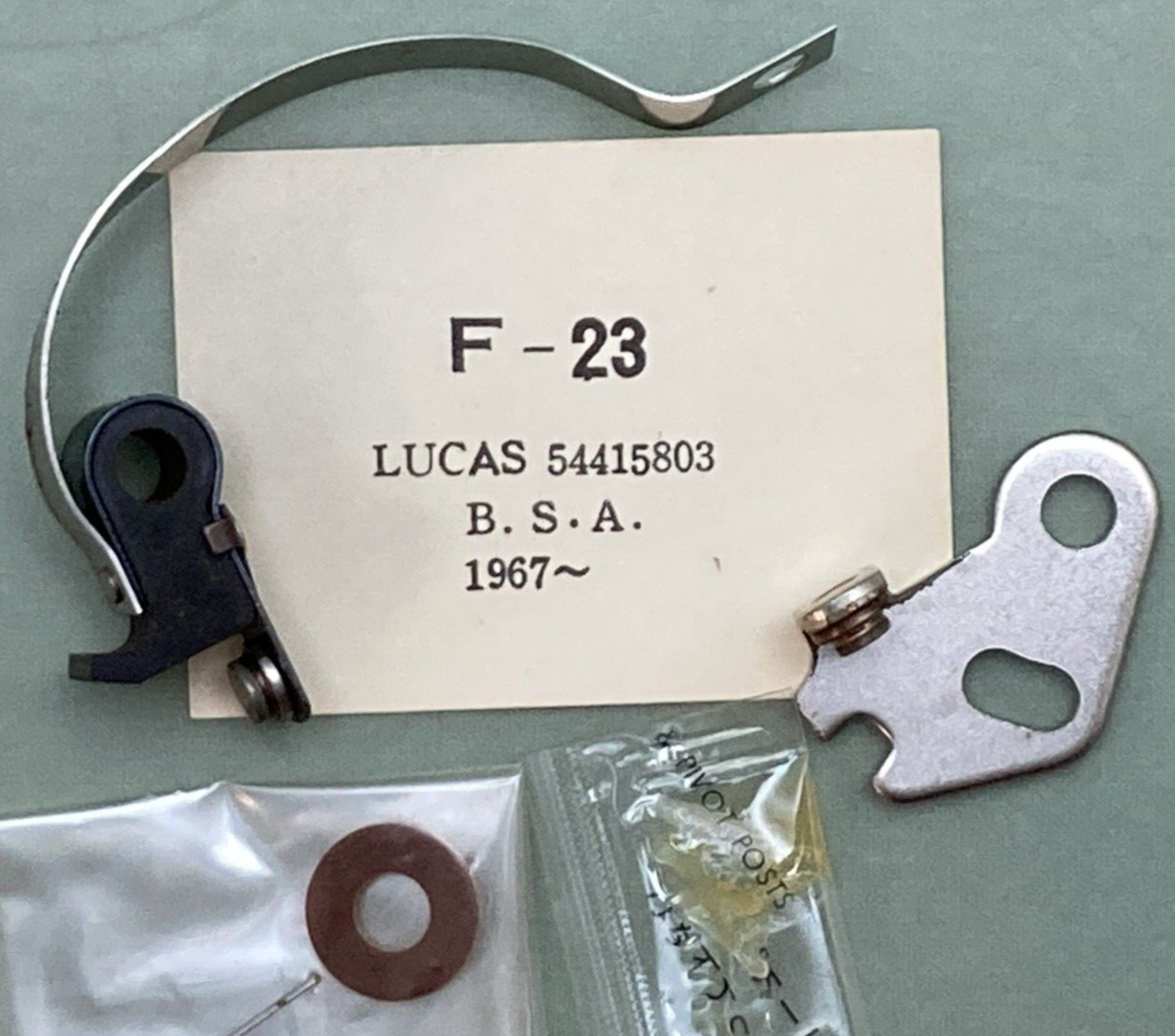 NEW GENUINE F.E.W. FUTABA F-23 54415803 CONTACT POINT SET