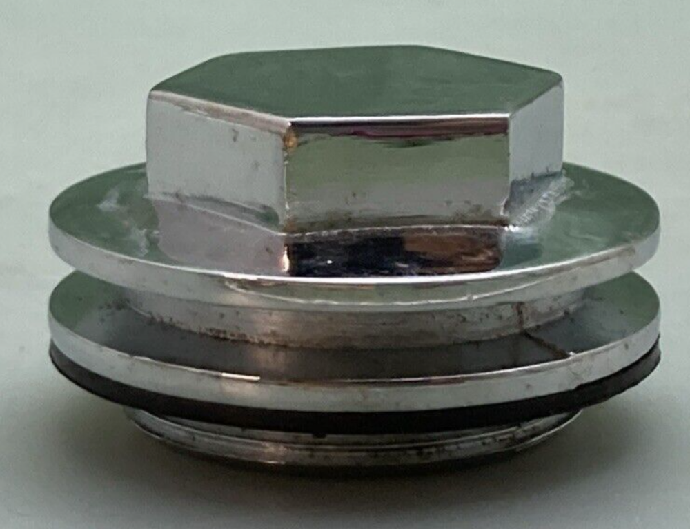 NEW GENUINE DOMI RACER 34-00026 CAP RKR COVER CHROME