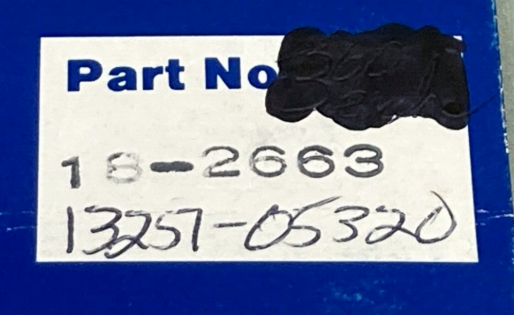 NEW GENUINE K&L 18-2663 FLOAT CHAMBER GASKET