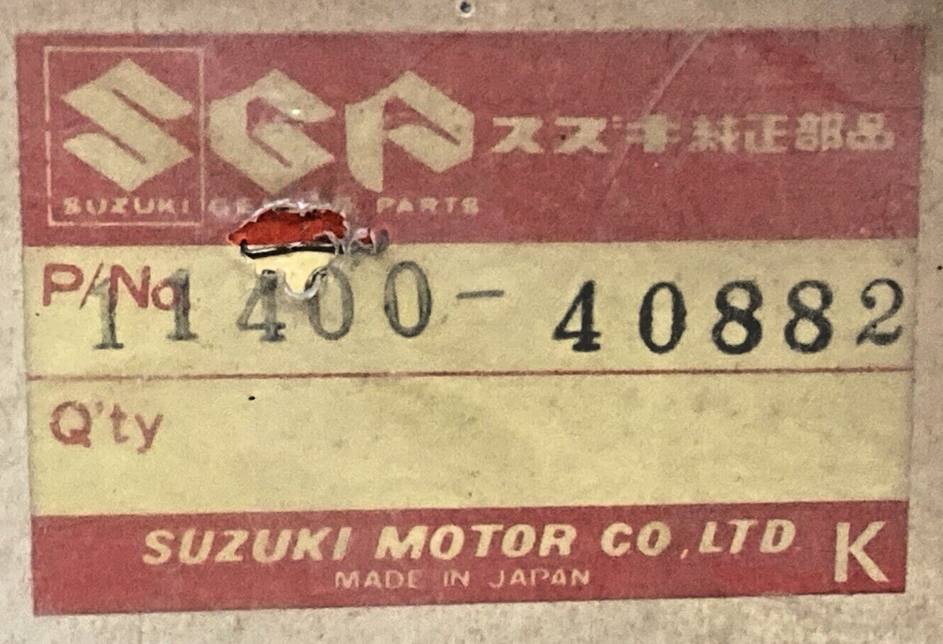 NEW GENUINE SUZUKI 11400-40882 GASKET SET, INCOMPLETE KIT