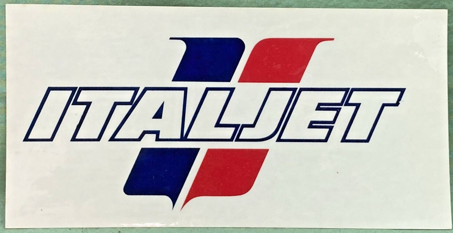 NEW ITALJET VINTAGE STICKER FOR 80S SCRAMBLER BIKE