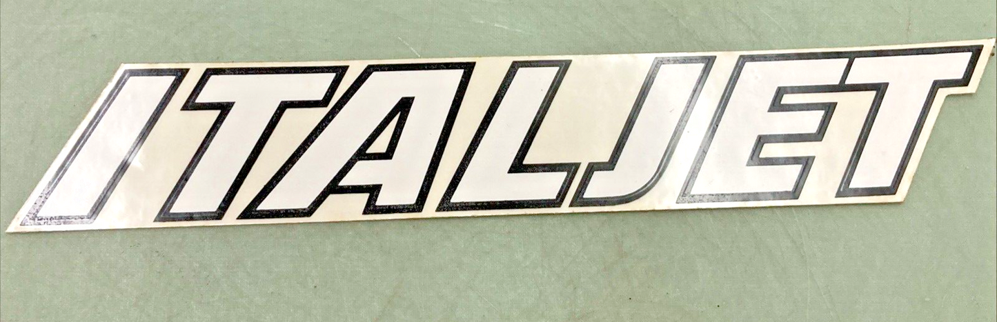 NEW ITALJET LOGO DECAL