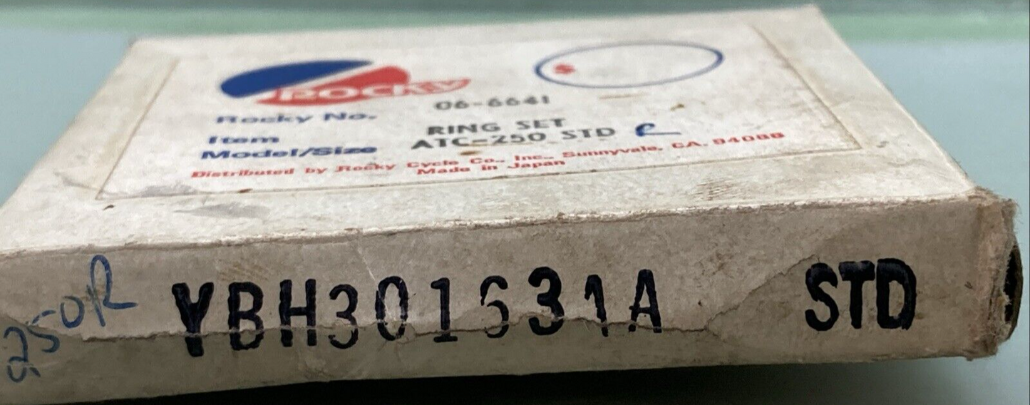 NEW GENUINE ROCKY 06-6641 PISTON RING SET STD