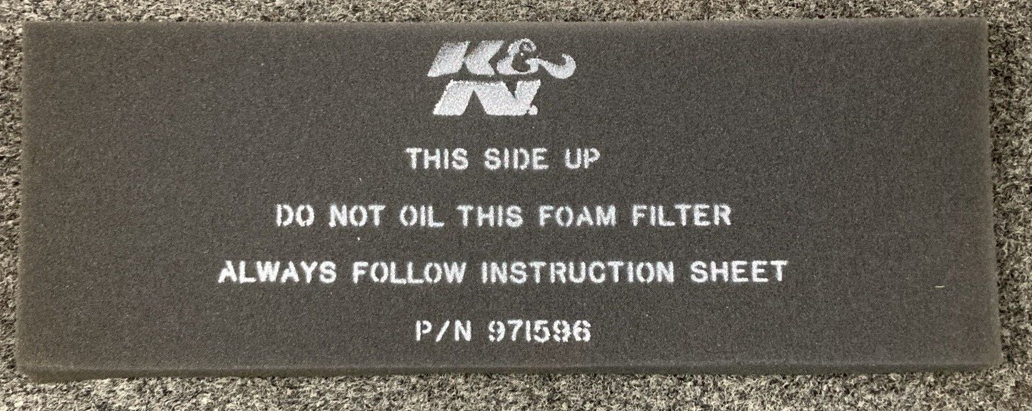 NEW GENUINE K&N HA-1596 AIR FILTER KIT