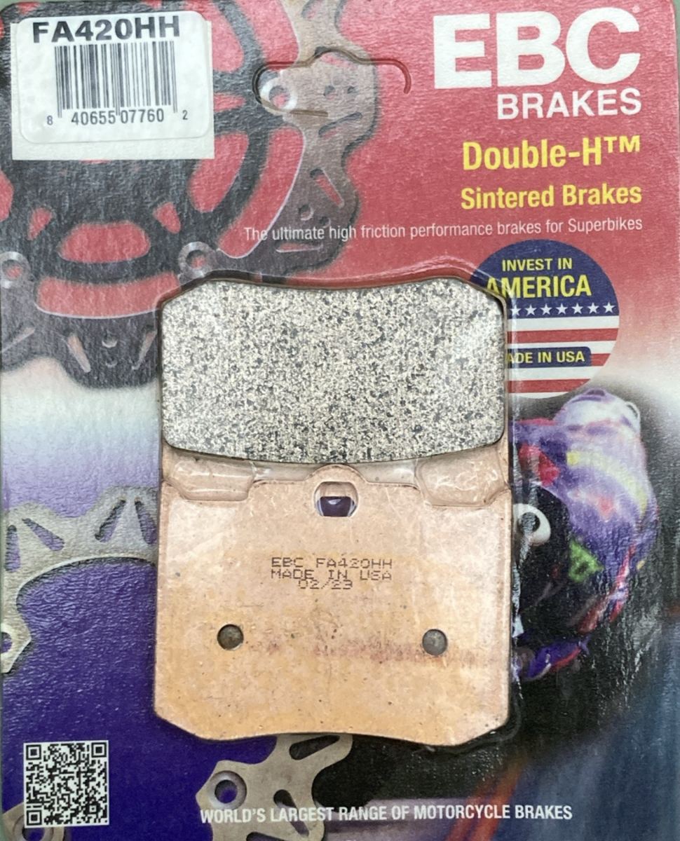 NEW GENUINE EBC BRAKES FA420HH BRAKE PADS SINTERED