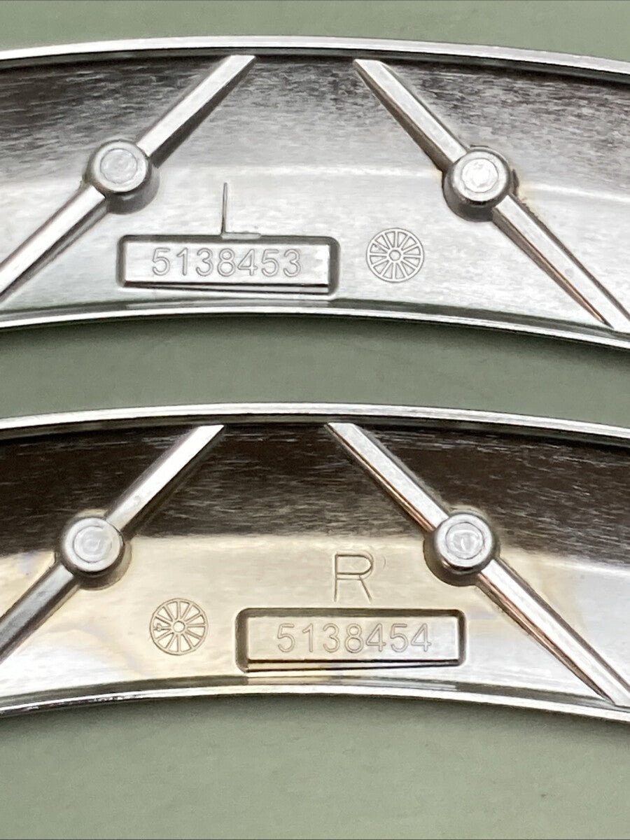 REPLACES POLARIS 5138454-156 & 5138453-156 COVER STRUT CRUISER RH & LH CHROME