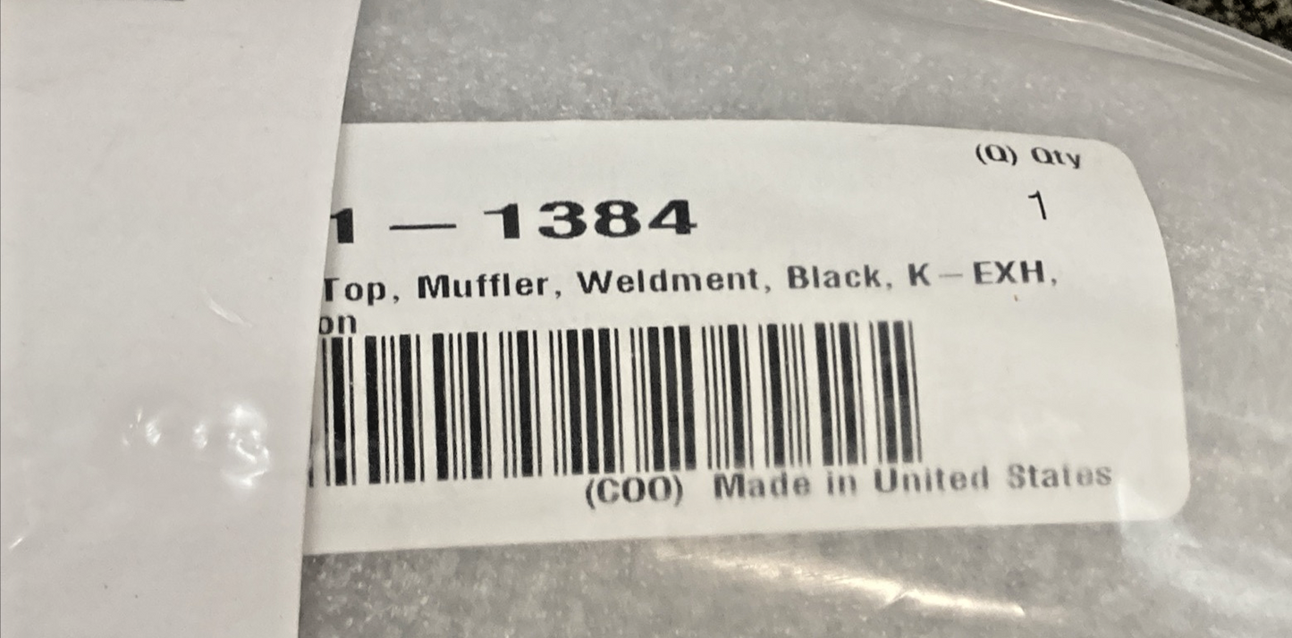 NEW GENUINE INDIAN 2884720-458 SLIP-ON MUFFLER KIT, BLACK