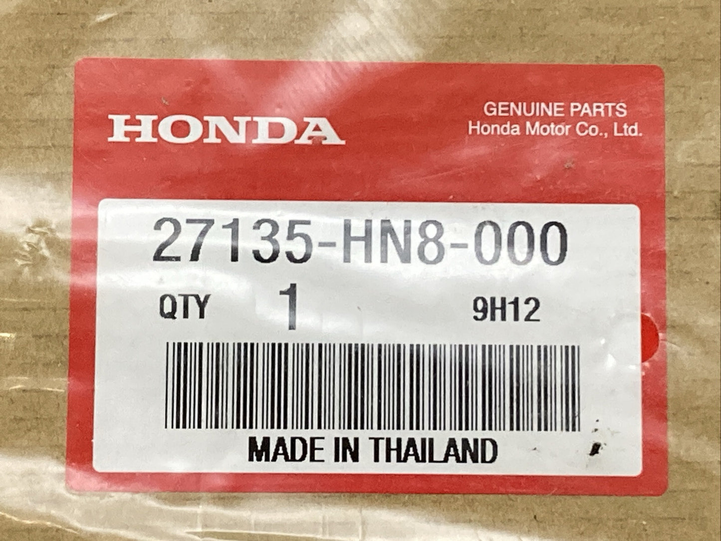NEW GENUINE HONDA 27135-HN8-000 Gasket