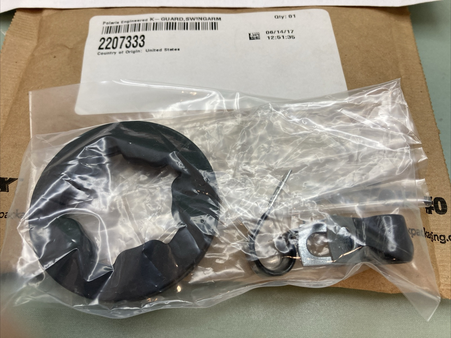 NEW GENINE POLARIS 2207333 K GUARD, SWINGARM