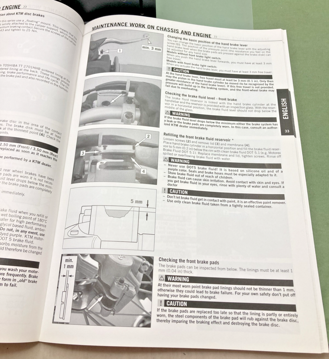 NEW GENUINE KTM 3211226en OWNER'S MANUAL 2008