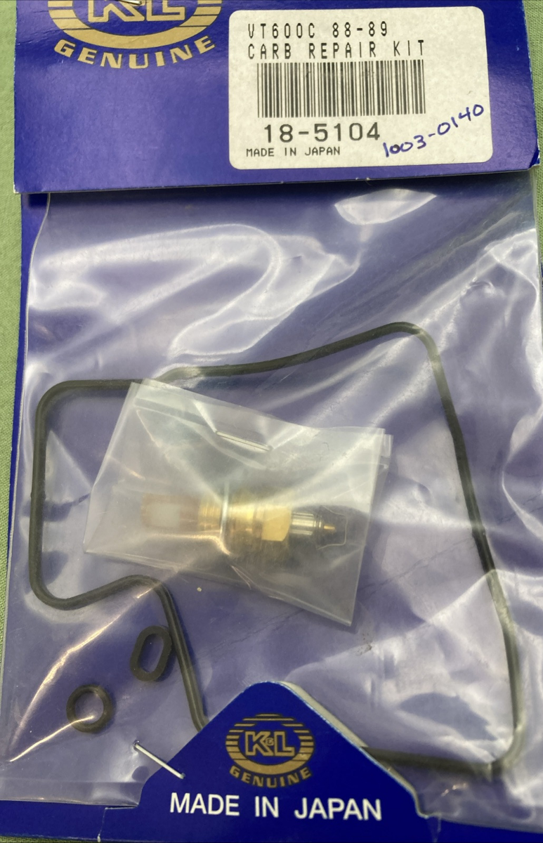 NEW GENUINE K&L 18-5104 CARBURETOR REPAIR KIT