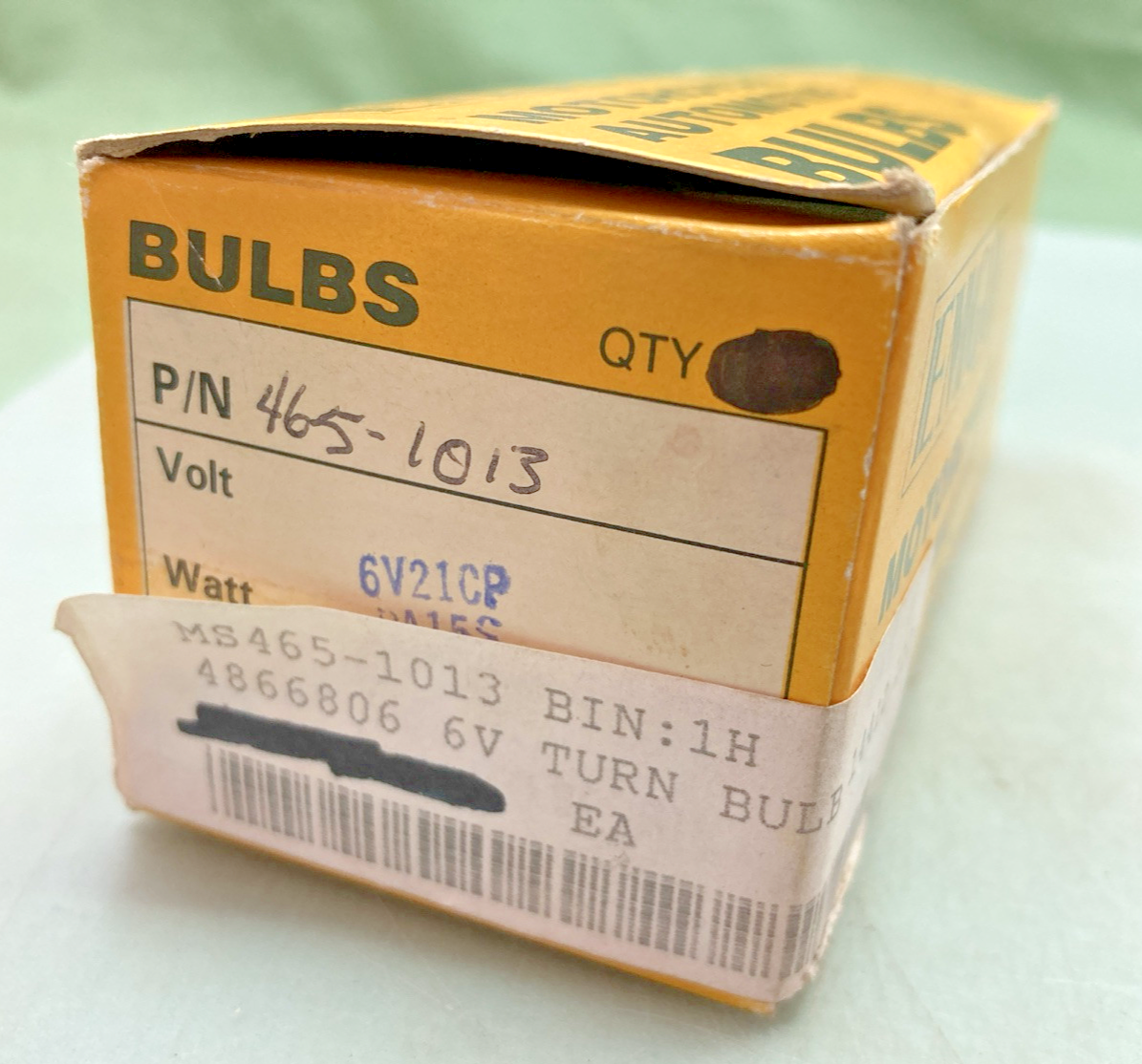 QTY 8 NEW GENUINE EMGO 48-66806 6V BULB