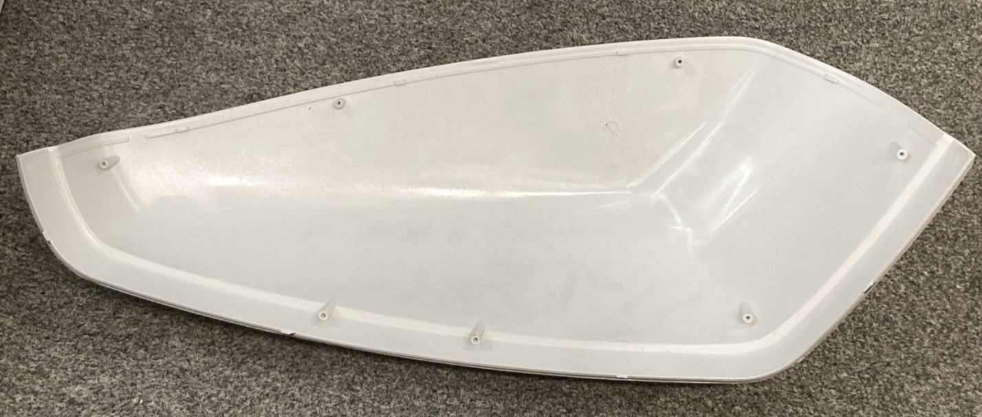 NEW GENUINE DUCATI 69810211BB COVER RIGHT SIDE BAG SILVER