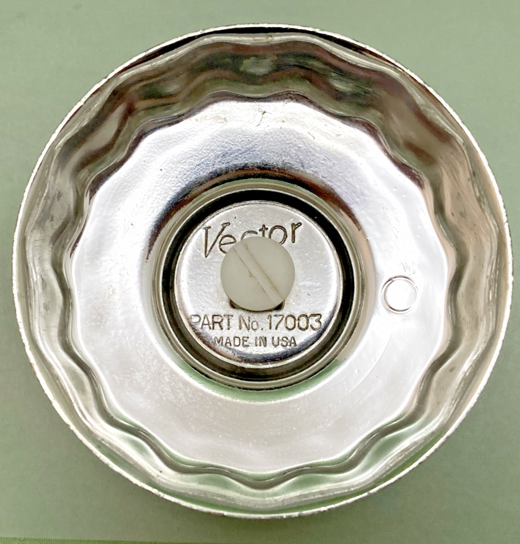 NEW GENUINE VECTOR 17003C OIL FILTER SERVICE SOCKET 74/76MM 15 FLUTES