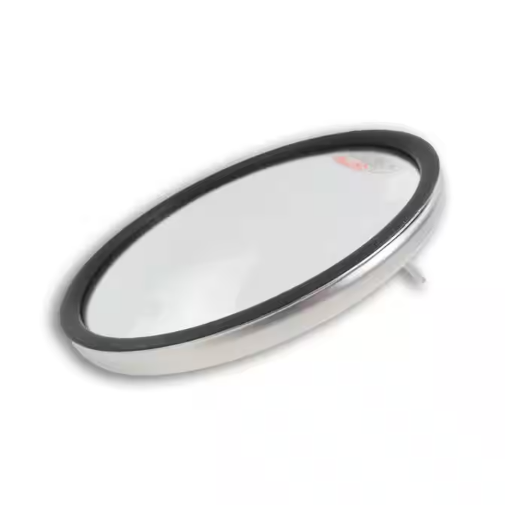 NEW PRIMA TRONICS PTM9206 6" Stainless Steel Convex Mirror with L Bracket