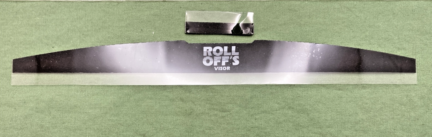 QTY 3 NEW GENUINE VIOLATOR VXVSR1 VIOLATOR MX ROLL OFF VISOR