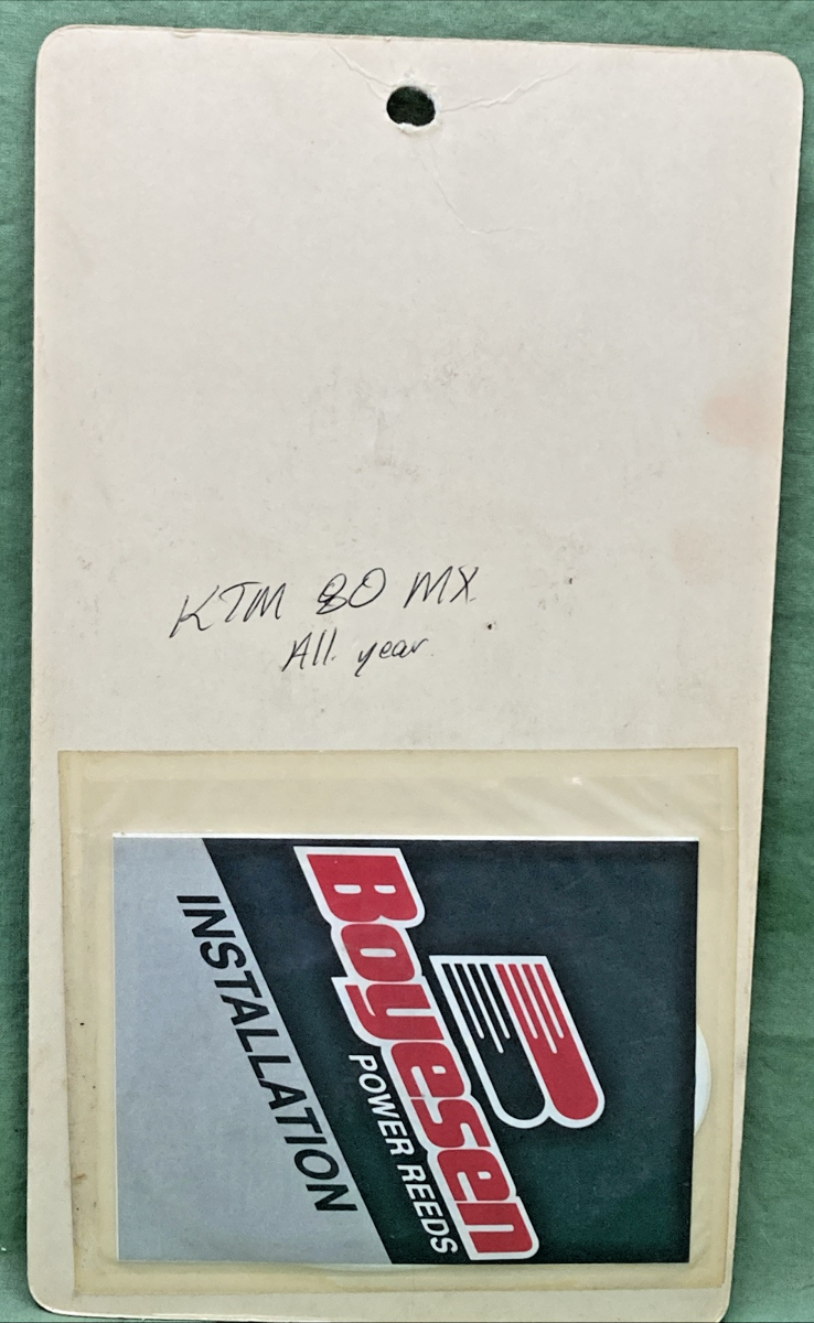 NEW GENUINE BOYESEN POWER REEDS 661 FOR KTM 80 MX