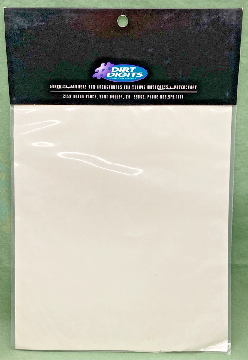 QTY 3 NEW GENUINE DIRT DIGIT 7091656 8" WHITE #3